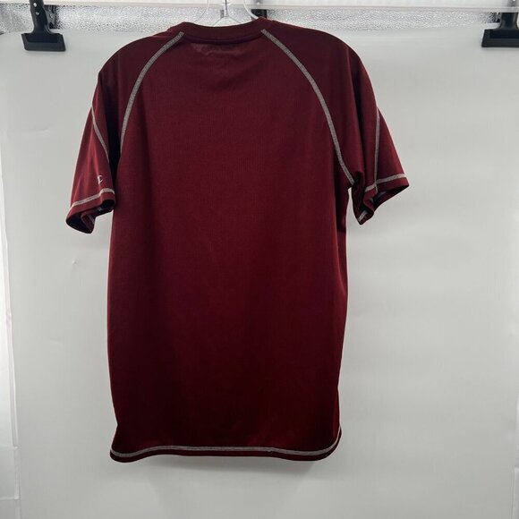 Champion Double Dry Men's Short Sleeve Active Tee Maroon Size Small - Picture 7 of 9